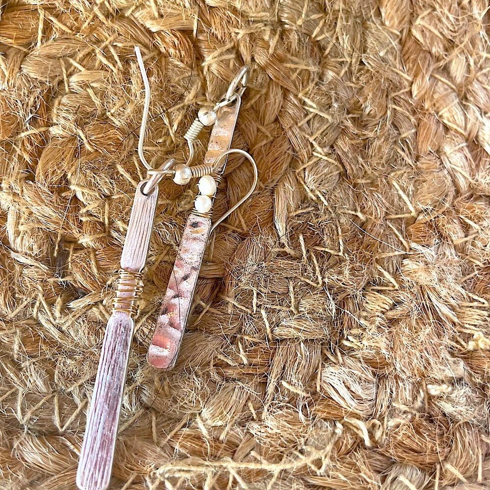 3/$15 Handmade dangle earrings